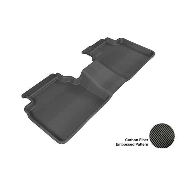 3D Maxpider FORD FUSION 2006-2012 KAGU BLACK R2 Floor Mat L1FR01321509 - main